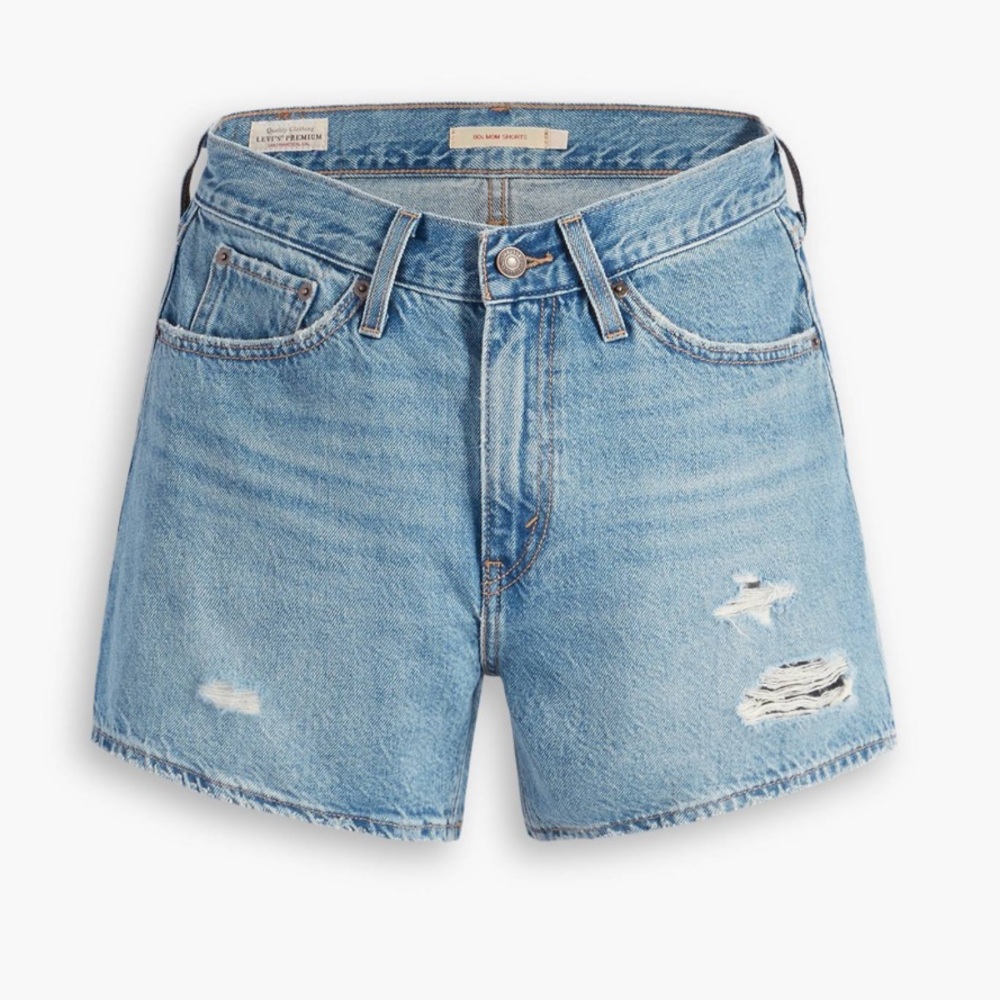 levi’s 80S MOM WOMEN'S SHORTS chatterbox levis light wash